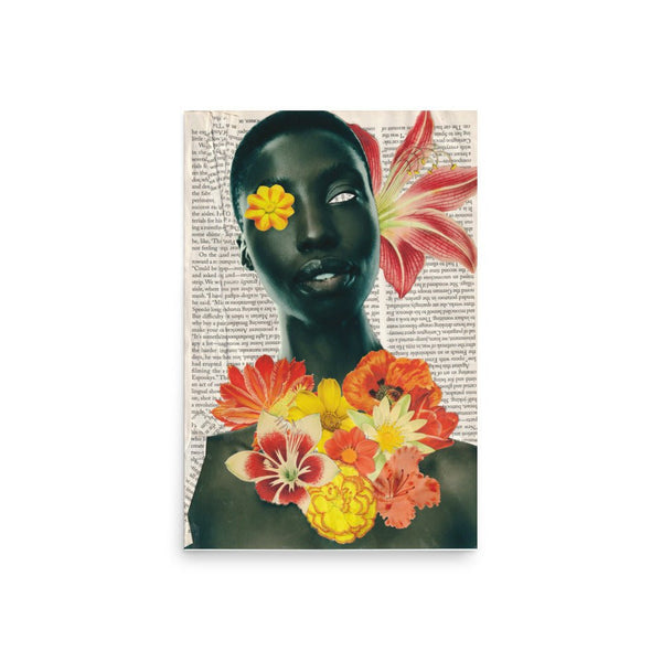 Floral Reverie – 20″×30″ Fine Art Paper Print by Pablo Salazar - Salazar Soto Studio -