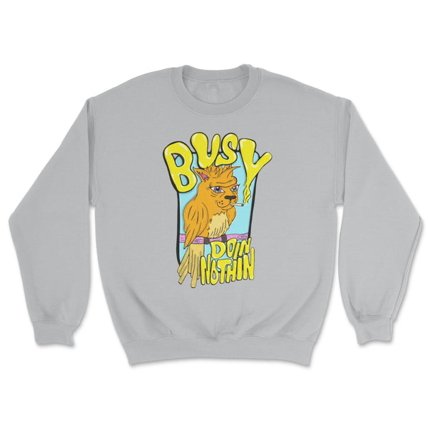 Busy Doin Nothin Crewneck Sweatshirt - The New Wave NYC - Shirts & Tops - 