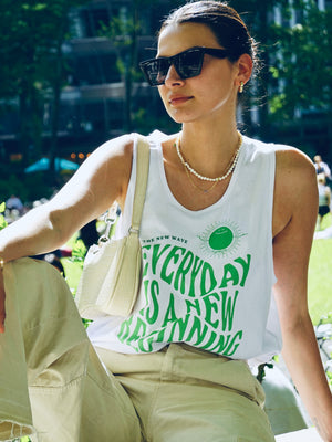 New Beginning Loose Tank - The New Wave NYC - 