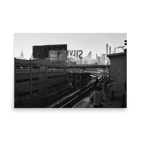 Queensboro Plaza 24″×36″ Art Print - The New Wave NYC - Poster - 