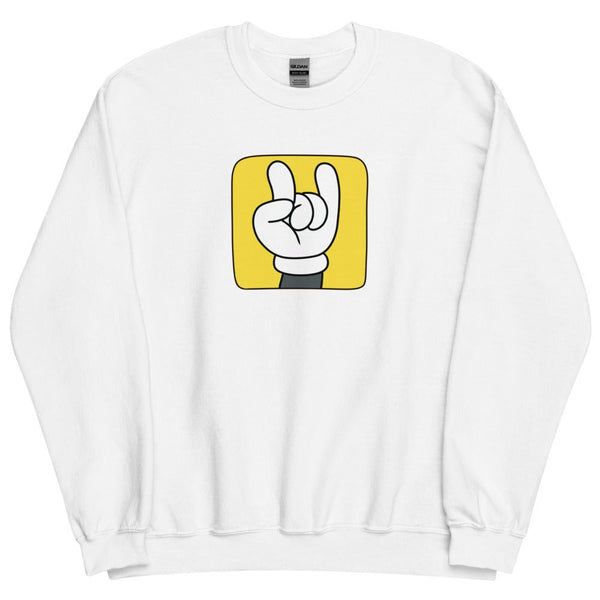 Rock On Crewneck Sweatshirt - The New Wave NYC - 