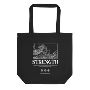 Strength Eco Tote Bag - The New Wave NYC - 