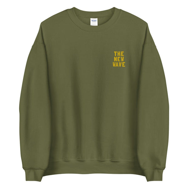 The New Embroidered Logo Crewneck Sweatshirt - The New Wave NYC - 