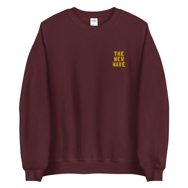 The New Embroidered Logo Crewneck Sweatshirt - The New Wave NYC - 