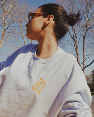 The New Embroidered Logo Crewneck Sweatshirt - The New Wave NYC - 