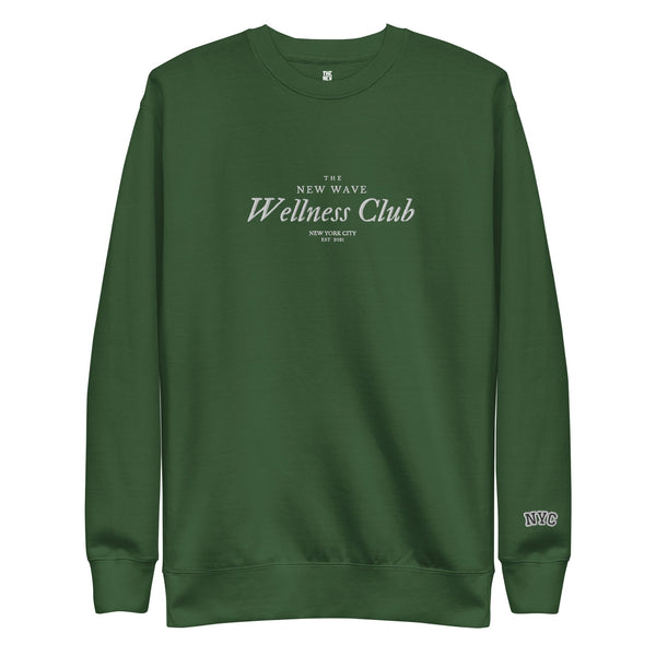 Wellness Club Crewneck Sweatshirt - The New Wave NYC - 